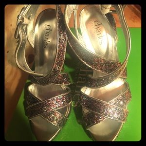 Charles David multi color heels
